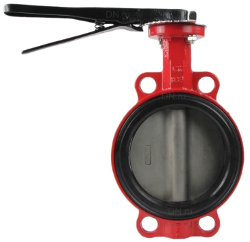 Затвор дисковый поворотный ABRA Ду250 Ру16 BUV-VF866D, межфланцевый, корпус - чугун, диск - нержавеющая сталь, рукоятка, EPDM в Ижевске