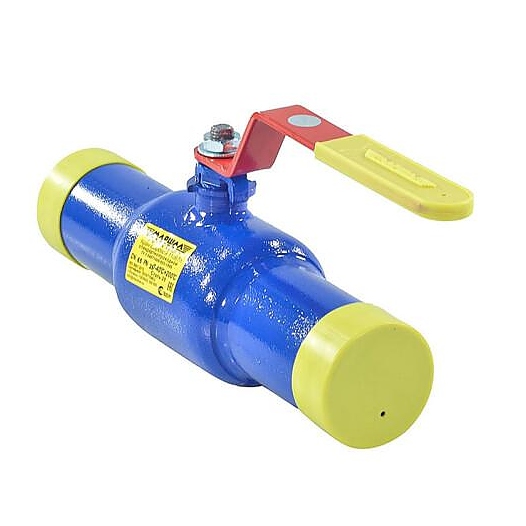 Кран шаровый запорный стальной под приварку Ду-100 Ру-25 L=390 мм. МАРШАЛ 11с67п 2ЦП.00.1.025.100/080 в Ижевске