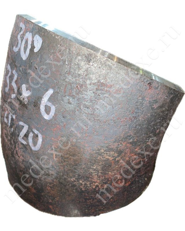 Отвод 45-159х6 ст.09г2c 45 град. 2 исп. ГОСТ 17375-2001 МС01 в Ижевске