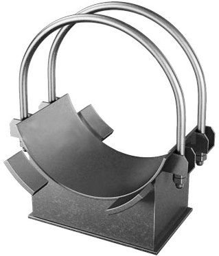 Опоры неподвижные двуххомутовые ОСТ 108.275.28-80 трубопроводов для АЭС в Ижевске
