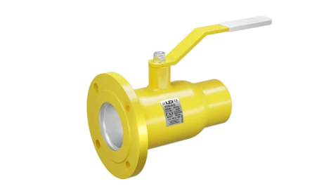Кран шаровый LD КШЦК Gas 100.016.П/П.02. (фланец/приварка) стальной ст.20 Ду100 Ру16 МПа в Ижевске